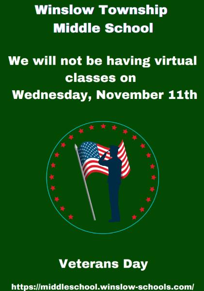 Veterans Day (No Virtual Classes)